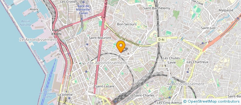 localisation de l'entreprise ASSOCIATION CULTURELLE DE SELEANI HAMAHAMET EN FRANCE à MARSEILLE