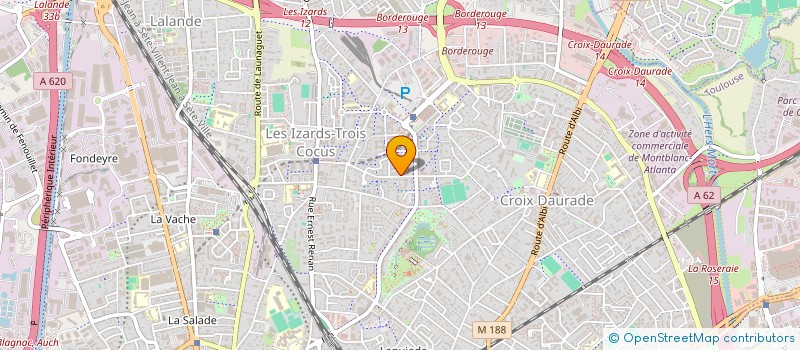 localisation de l'entreprise ASSOCIATION CULTURELLE DE TOULOUSE ET SES ENVIRONS à TOULOUSE