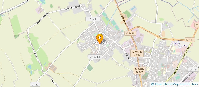 localisation de l'entreprise ASSOCIATION CULTURELLE DE VIOLAINES à VIOLAINES