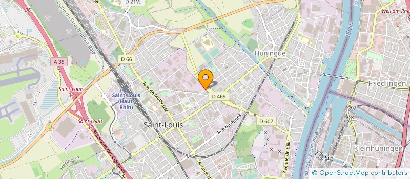 localisation de l'entreprise ASSOCIATION CULTURELLE DES ALEVIS DE SAINT LOUIS à SAINT-LOUIS