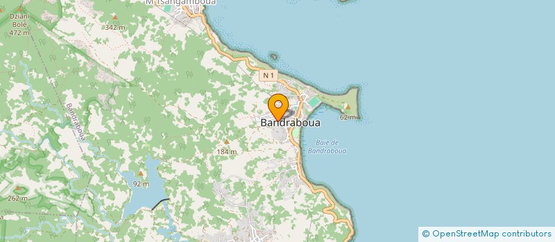 localisation de l'entreprise ASSOCIATION CULTURELLE DES COMORIENS DE BANDRABOUA à BANDRABOUA