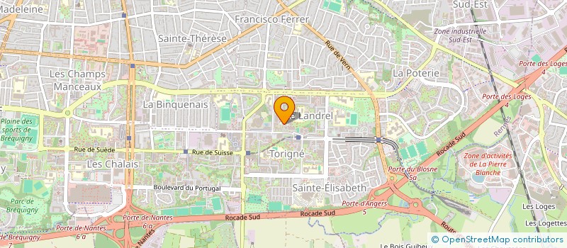 localisation de l'entreprise ASSOCIATION CULTURELLE DES COMORIENS DE BRETAGNE  RENNES