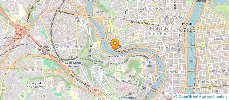 localisation de l'entreprise ASSOCIATION CULTURELLE DES ETUDIANTS DES BEAUX ARTS DE LYON à LYON