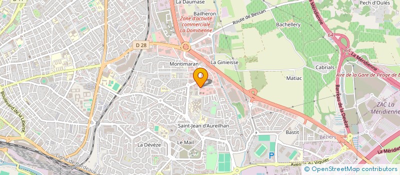 localisation de l'entreprise ASSOCIATION CULTURELLE DES FRANCAIS MUSULMANS DE BEZIERS à BEZIERS