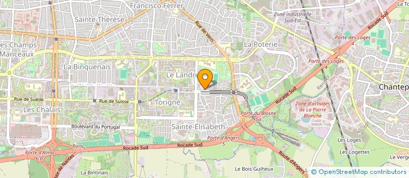 localisation de l'entreprise ASSOCIATION CULTURELLE DES FRERES DE BRETAGNE (A.C.F.B.) à RENNES