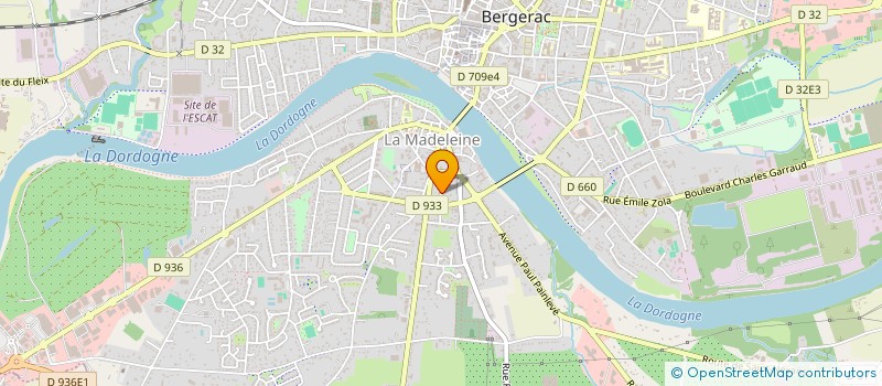 localisation de l'entreprise ASSOCIATION CULTURELLE DES MAROCAINS DE LA DORDOGNE à BERGERAC