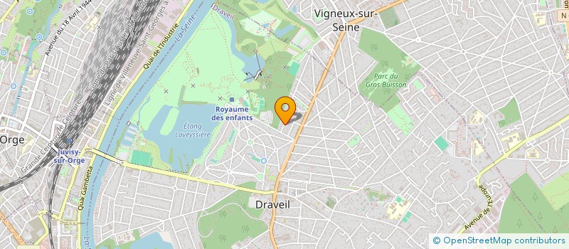 localisation de l'entreprise ASSOCIATION CULTURELLE DES MUSULMANS DE DRAVEIL à DRAVEIL