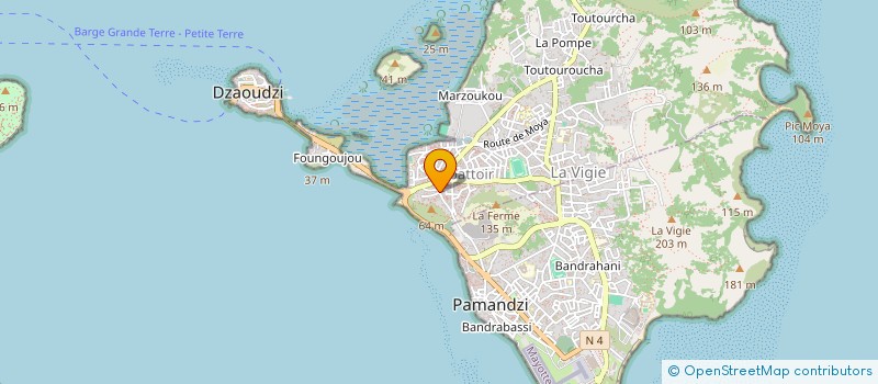 localisation de l'entreprise ASSOCIATION CULTURELLE DES MUSULMANS DE MAYOTTE POUR LE HADITH THAKALAYNE à DZAOUDZI