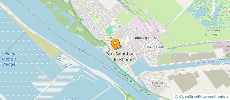 localisation de l'entreprise ASSOCIATION CULTURELLE DES MUSULMANS DE PORT ST LOUIS à PORT-SAINT-LOUIS
