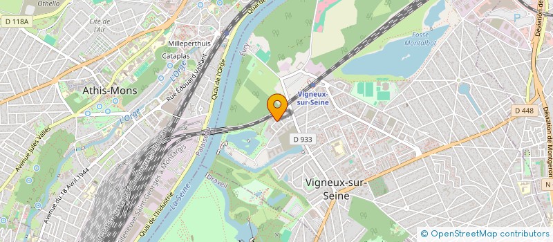 localisation de l'entreprise ASSOCIATION CULTURELLE DES MUSULMANS DE VIGNEUX SUR SEINE à VIGNEUX-SUR-SEINE