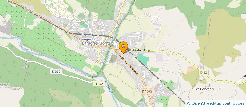 localisation de l'entreprise ASSOCIATION CULTURELLE DES MUSULMANS DU LARAGNAIS  LARAGNE-MONTEGLIN