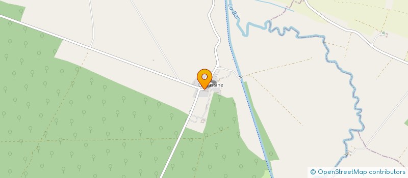 localisation de l'entreprise ASSOCIATION CULTURELLE DU CHATEAU DE LA CASSINE  VENDRESSE