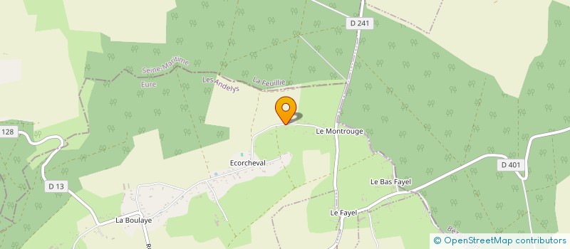 localisation de l'entreprise ASSOCIATION CULTURELLE DU CLOS MARAY  FLEURY-LA-FORET