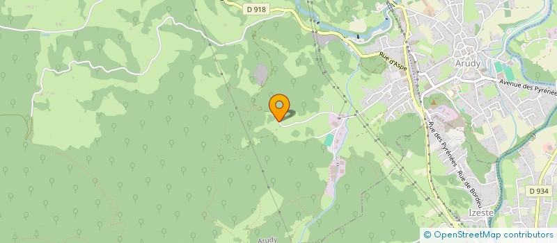 localisation de l'entreprise ASSOCIATION CULTURELLE DU VAL  ARUDY