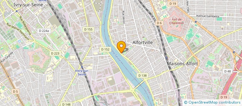 localisation de l'entreprise ASSOCIATION CULTURELLE DUNAMIS INTERNATIONAL GOSPEL CENTRE PARIS FRANCE (DIGC PARIS FRANCE) à ALFORTVILLE