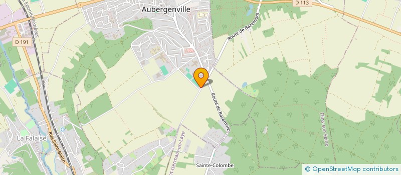 localisation de l'entreprise ASSOCIATION CULTURELLE EDUCATIVE D'AUBERGENVILLE  AUBERGENVILLE