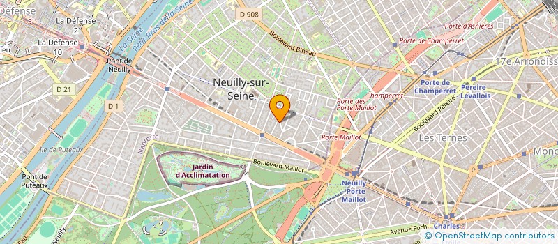 localisation de l'entreprise ASSOCIATION CULTURELLE ESPAGNOLE ANTONIO GADES à NEUILLY-SUR-SEINE