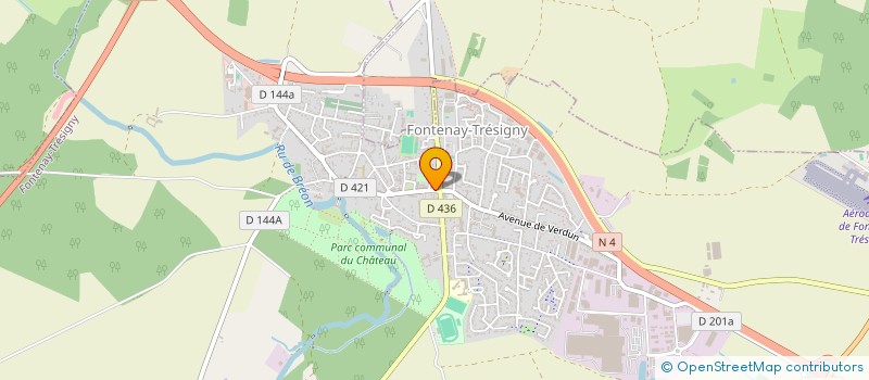 localisation de l'entreprise ASSOCIATION CULTURELLE ET ARTISTIQUE DE FONTENAY TRESIGNY  FONTENAY-TRESIGNY