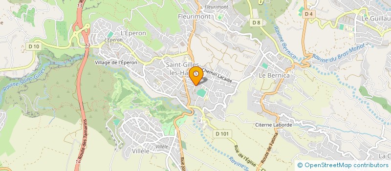 localisation de l'entreprise ASSOCIATION CULTURELLE ET ARTISTIQUE KILTIR'ART à SAINT-PAUL