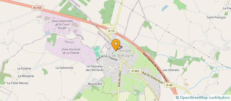 localisation de l'entreprise ASSOCIATION CULTURELLE ET DE LOISIRS à CORDEMAIS