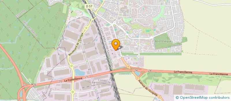 localisation de l'entreprise ASSOCIATION CULTURELLE ET EDUCATIVE DES MUSULMANS DE COMBS LE VILLE  COMBS-LA-VILLE