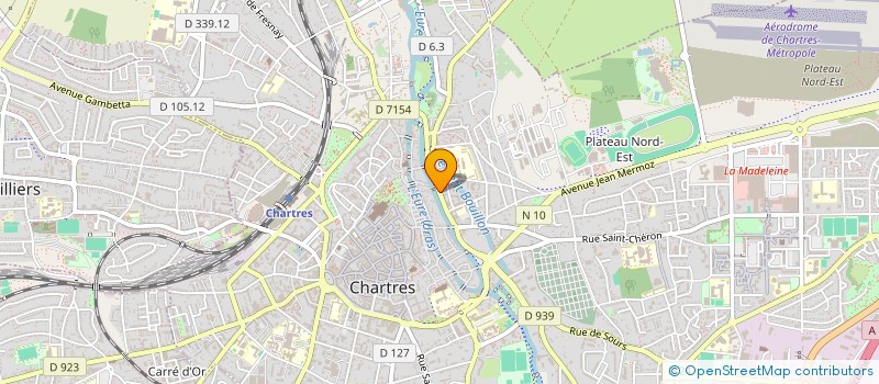 localisation de l'entreprise ASSOCIATION CULTURELLE ET EDUCATIVE EN PAYS CHARTRAIN à CHARTRES