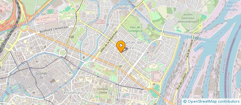localisation de l'entreprise ASSOCIATION CULTURELLE ET SOCIALE ADVENTISTE à STRASBOURG