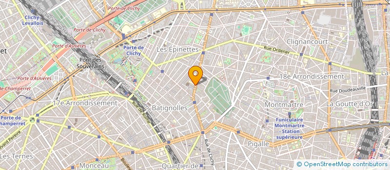 localisation de l'entreprise ASSOCIATION CULTURELLE ET SPORTIVE  PARIS