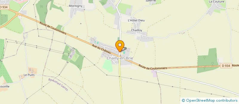 localisation de l'entreprise ASSOCIATION CULTURELLE ET SPORTIVE DE L'ECOLE DE CHAILLY-EN-BRIE  CHAILLY-EN-BRIE