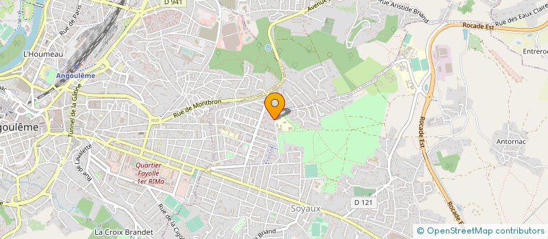 localisation de l'entreprise ASSOCIATION CULTURELLE ET SPORTIVE DE L'ECOLE DE FREINET à SOYAUX