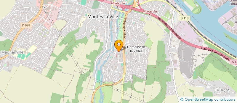 localisation de l'entreprise ASSOCIATION CULTURELLE ET SPORTIVE DE MANTES à MANTES-LA-VILLE