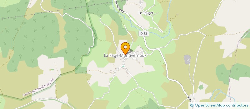 localisation de l'entreprise ASSOCIATION CULTURELLE FOURNELAISE  FOURNELS