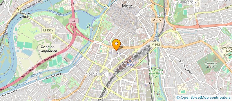 localisation de l'entreprise ASSOCIATION CULTURELLE FRANCO AFRICAINE DE MOSELLE  METZ