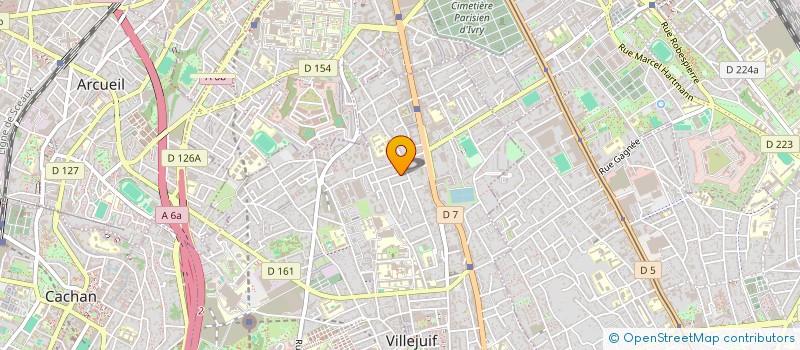 localisation de l'entreprise ASSOCIATION CULTURELLE FRANCO-JAPONAISE TOURNESOL à VILLEJUIF