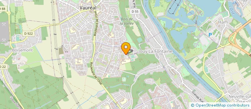 localisation de l'entreprise ASSOCIATION CULTURELLE FRANCO MUSULMANE à VAUREAL