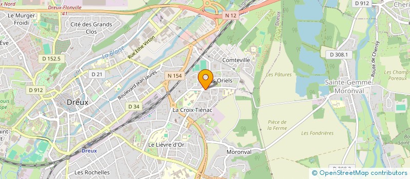 localisation de l'entreprise ASSOCIATION CULTURELLE FRANCO-PAKISTANAISE à DREUX