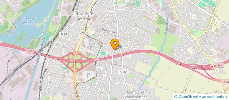 localisation de l'entreprise ASSOCIATION CULTURELLE FRANCO-PORTUGAISE LES ETOILES DU NORD  MARLY