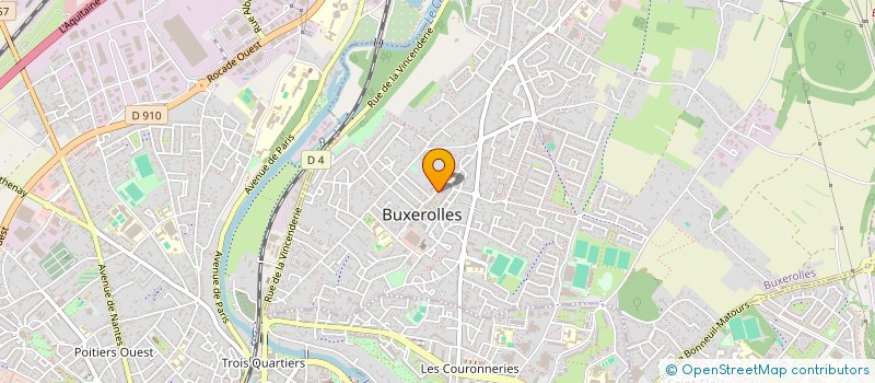 localisation de l'entreprise ASSOCIATION CULTURELLE FRANCO-TURQUE DE LA VIENNE à BUXEROLLES