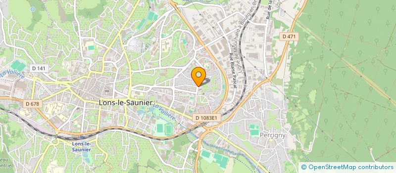 localisation de l'entreprise ASSOCIATION CULTURELLE FRANCO TURQUE DE LONS LE SAUNIER à LONS-LE-SAUNIER