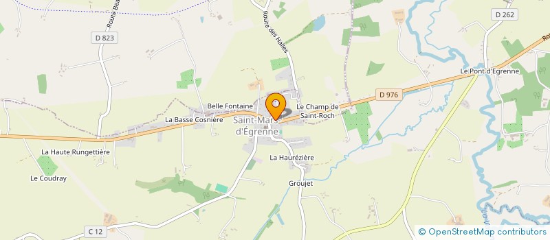 localisation de l'entreprise ASSOCIATION CULTURELLE GISELE à SAINT-MARS-D'EGRENNE