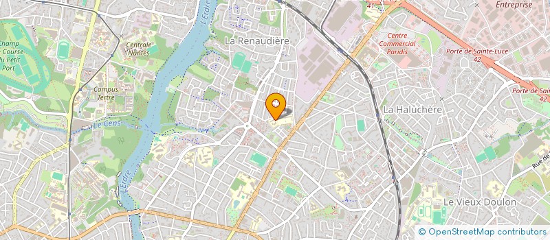 localisation de l'entreprise ASSOCIATION CULTURELLE HSIAO HSIAO  NANTES