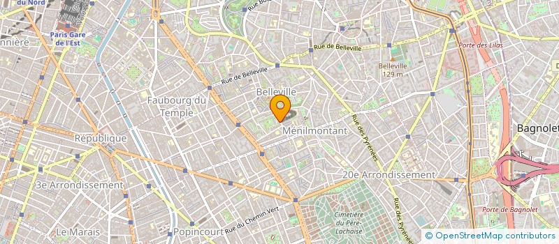 localisation de l'entreprise ASSOCIATION CULTURELLE IFRI NDZAZ AOURIR FRANCE (ACINAF)  PARIS