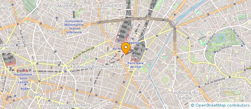 localisation de l'entreprise ASSOCIATION CULTURELLE ILLIMITE  PARIS 10