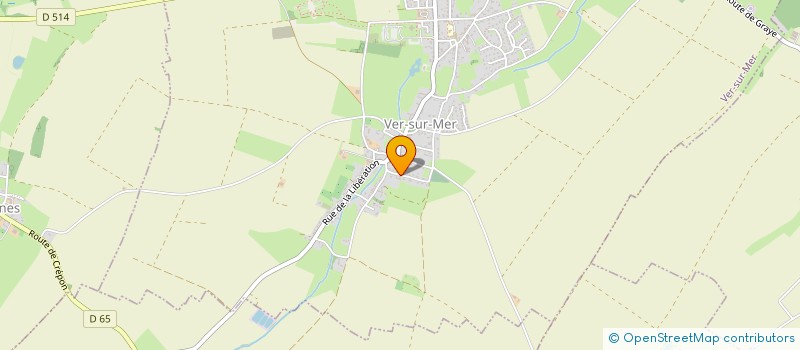 localisation de l'entreprise ASSOCIATION CULTURELLE IRKOUMA  VER-SUR-MER