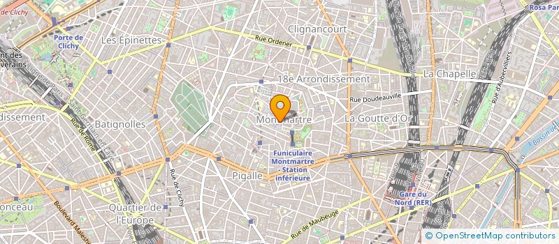 localisation de l'entreprise ASSOCIATION CULTURELLE ITALIENNE LINDORO  PARIS