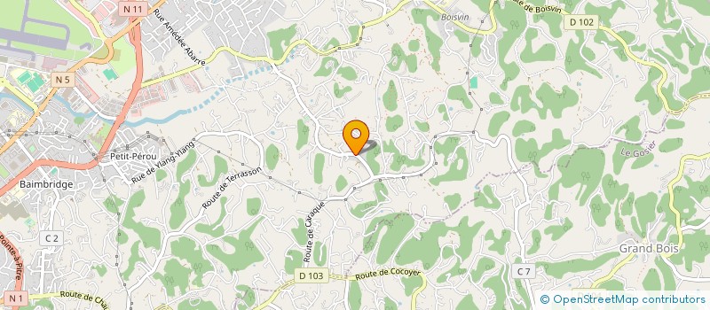 localisation de l'entreprise ASSOCIATION CULTURELLE KARAK à LES ABYMES