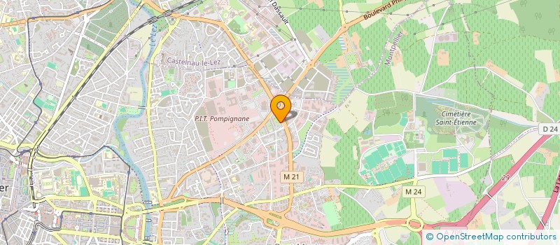 localisation de l'entreprise ASSOCIATION CULTURELLE LA CULTURE BULGARE EN LANGUEDOC à MONTPELLIER