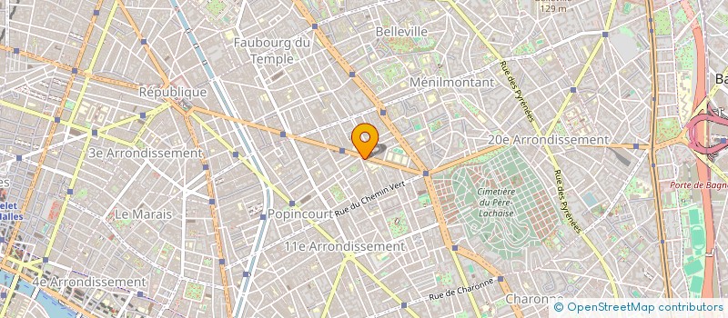 localisation de l'entreprise ASSOCIATION CULTURELLE LE SILO  PARIS