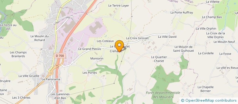 localisation de l'entreprise ASSOCIATION CULTURELLE LES Z'ARTISHOW  PLAINTEL