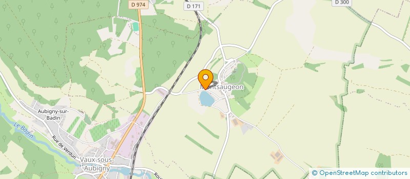 localisation de l'entreprise ASSOCIATION CULTURELLE MONTSAUGEONNAISE à LE MONTSAUGEONNAIS